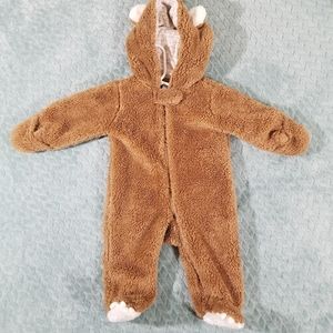 Carter's Just One You Teddy Bear Fleece Bunting
